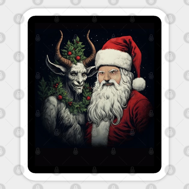 Creepy Christmas Sticker by Kary Pearson